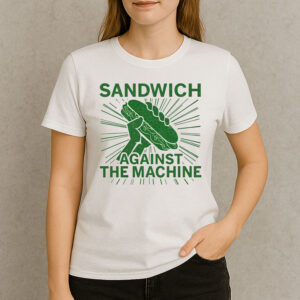 Free DC Protest Shirt – Sandwich Against The Machine Political Tee