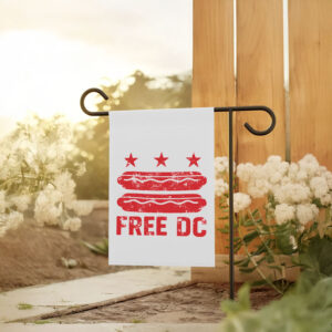 Free DC Protest Sticker – Hotdog Activist Political Decal
