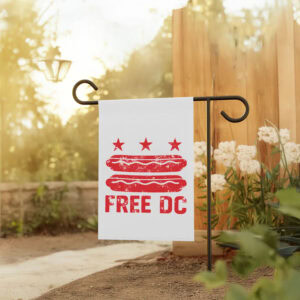 Free DC Protest Sticker – Hotdog Activist Political Decal