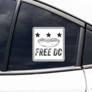 Free DC Protest Sticker – Resist Federal Overreach Equality Decal