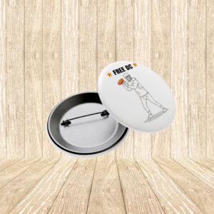 Free DC Resistance Button – Football Sandwich Protest Pin Badge