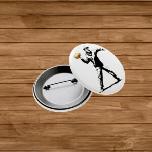 Free DC Resistance Button – Sub Sandwich Protest Street-Art Pin Badge