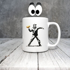 Free DC Resistance Mug – Sub Sandwich Protest Street-Art Coffee Cup