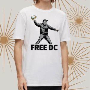 Free DC Sandwich Guy T-Shirt – Washington Statehood Protest Tee