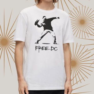 Free DC Shirt – Banksy Inspired Washington Statehood Protest Tee