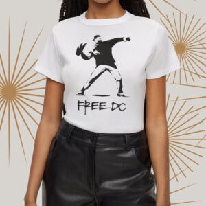 Free DC Shirt – Banksy Inspired Washington Statehood Protest Tee