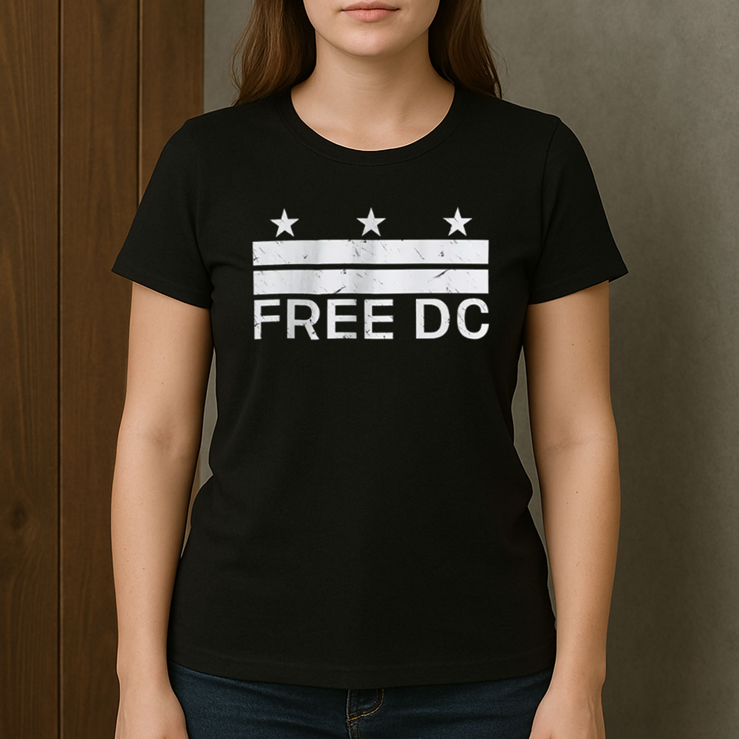 Free-DC-Shirt-–-Distressed-Washington-Statehood-Tee