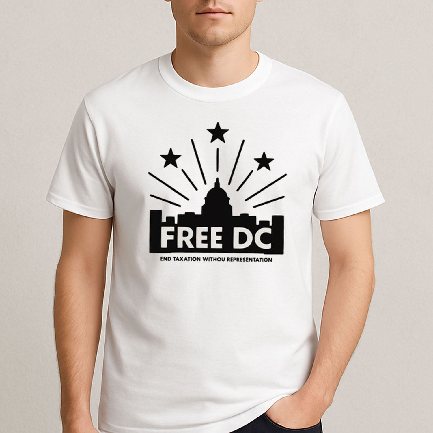 Free DC Statehood Tee – Washington DC Equality & Justice Shirt