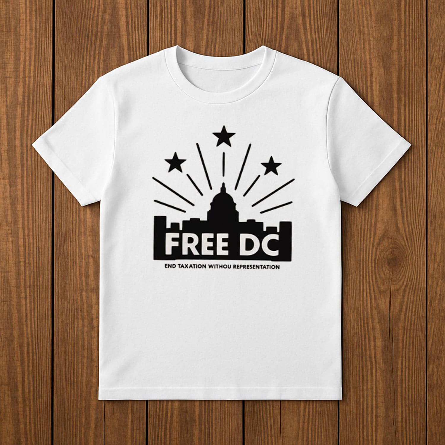 Free DC Statehood Tee – Washington DC Equality & Justice Shirt