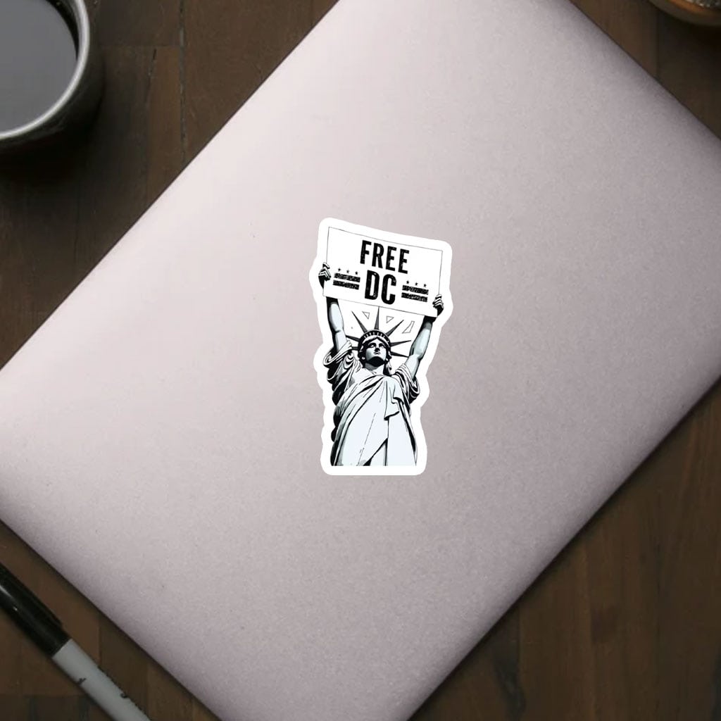 Free-DC-Sticker---Statue-of-Liberty-Activist-Decal