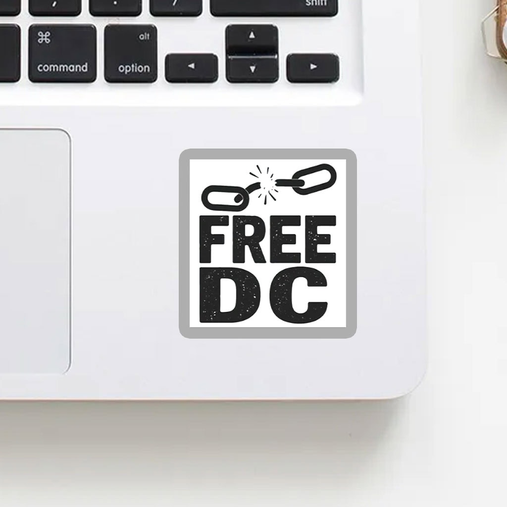 Free DC Sticker – Washington Statehood Vinyl Decal