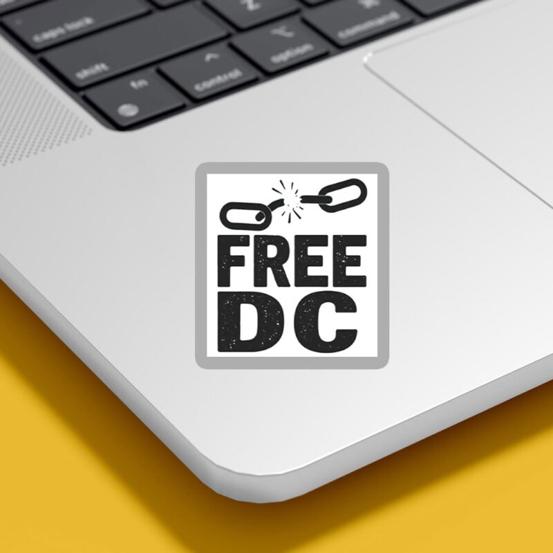 Free DC Sticker – Washington Statehood Vinyl Decal