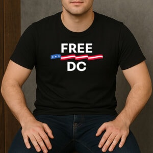Free-DC-T-Shirt-–-Patriotic-Protest-Statehood-Tee-US