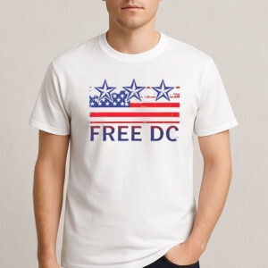 Free-DC-T-Shirt-–-Washington-DC-Statehood-American-Flag-Tee