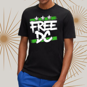 Free DC T-Shirt – Washington DC Statehood Protest Graphic Tee