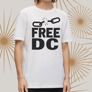 Free DC T-Shirt – Washington Statehood Activist Tee