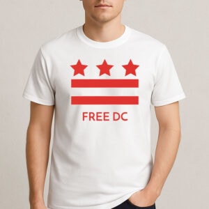 Free-DC-Tee-–-Washington-Protest-Statehood-Shirts