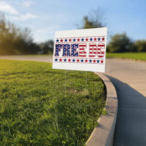 Free DC Yard Sign – Washington D.C. Statehood Protest Sign