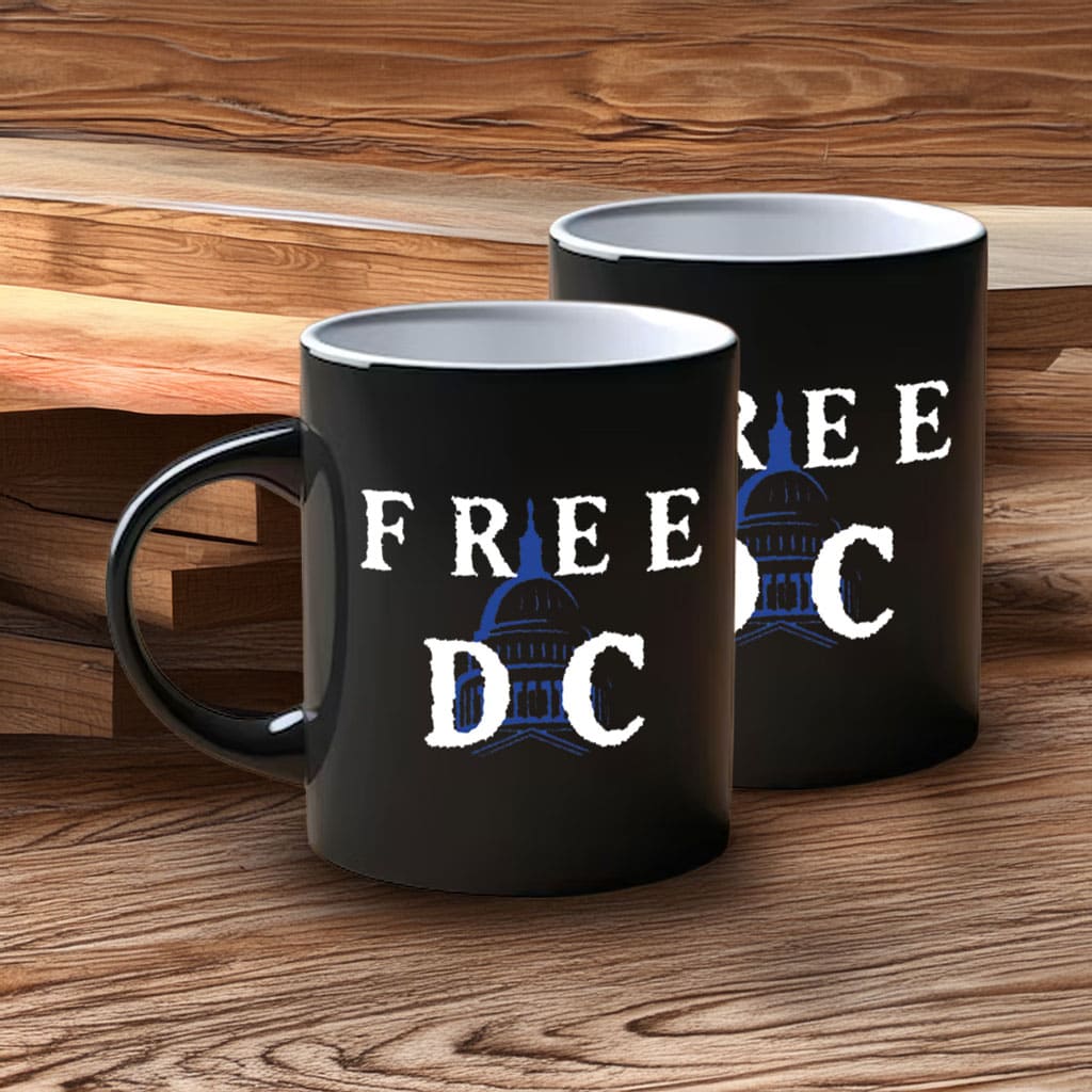 Free DC – Resist Federal Overreach Protest Mug
