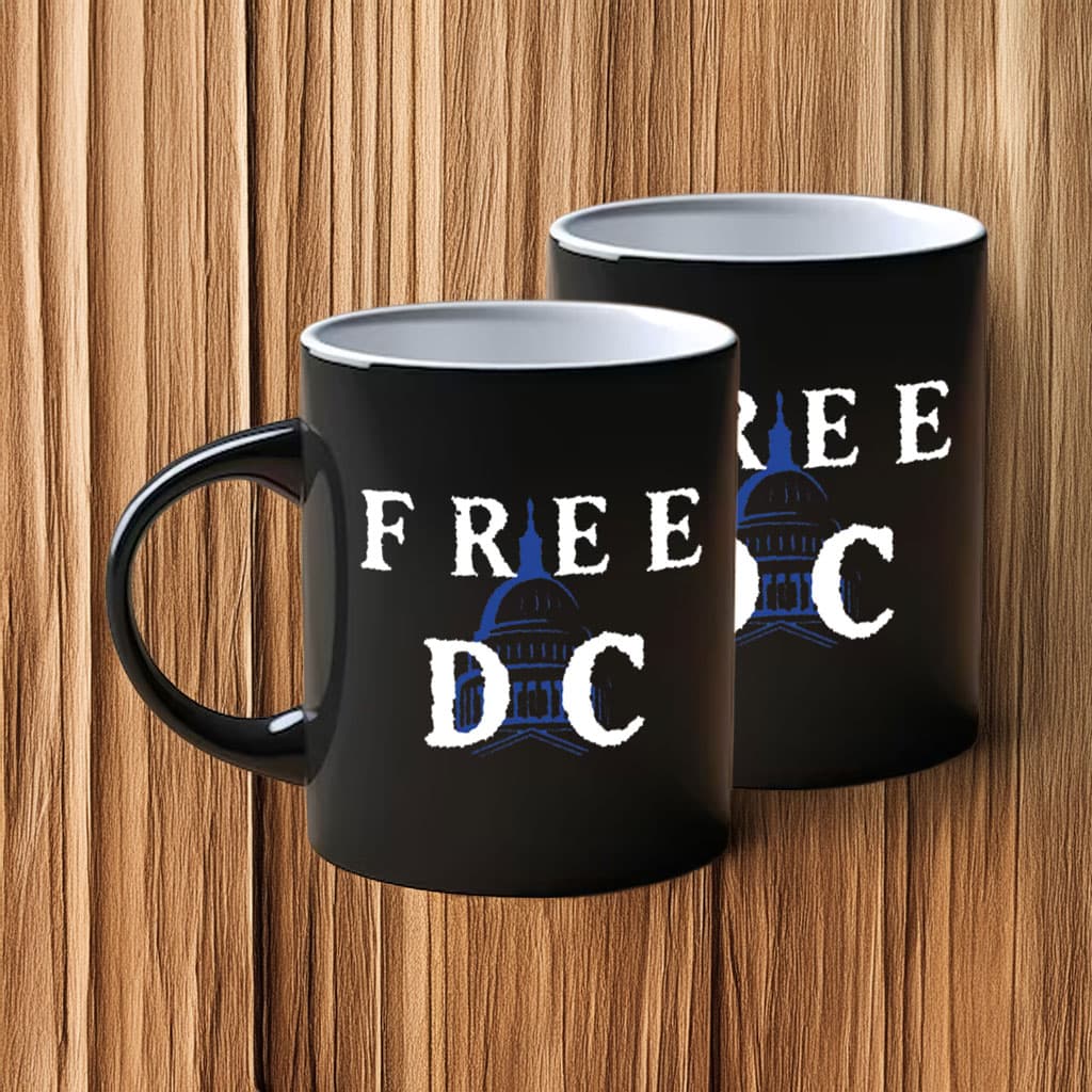 Free DC – Resist Federal Overreach Protest Mug