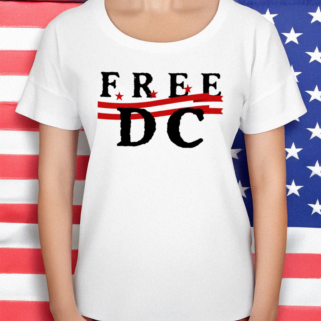 Resist Federal Overreach, Anti-Trump Protest Tee for DC Statehood, Free DC Comfort Colors® Shirt