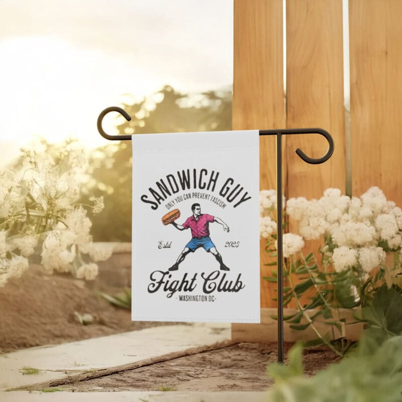 The Sandwich Guy Free DC Flag – Fight Club Protest Banner