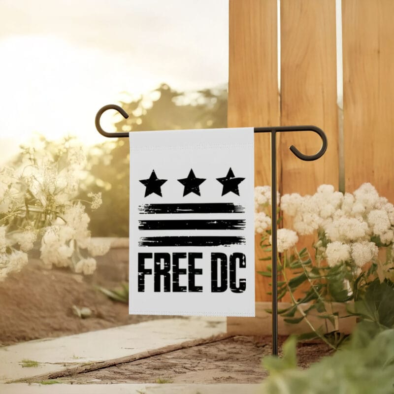 Washington D.C. Flag – Free DC Political Protest Banner