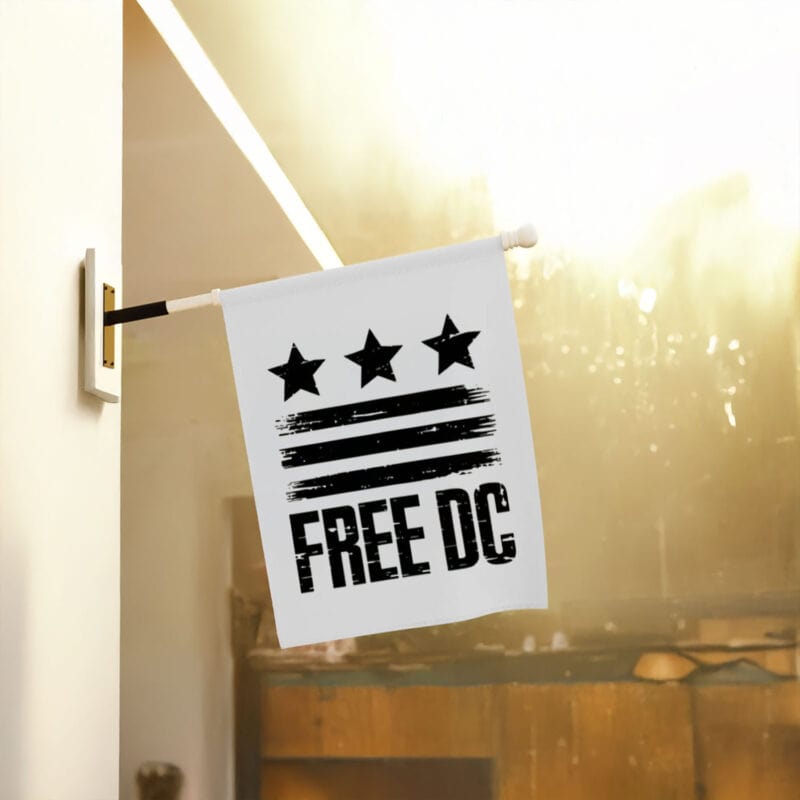 Washington D.C. Flag – Free DC Political Protest Banner