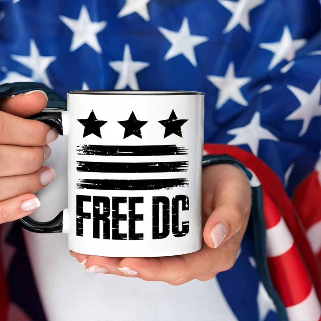 Washington D.C. Mug – Free DC Protest Ceramic Cup