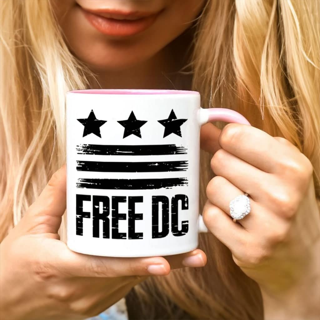 Washington D.C. Mug – Free DC Protest Ceramic Cup