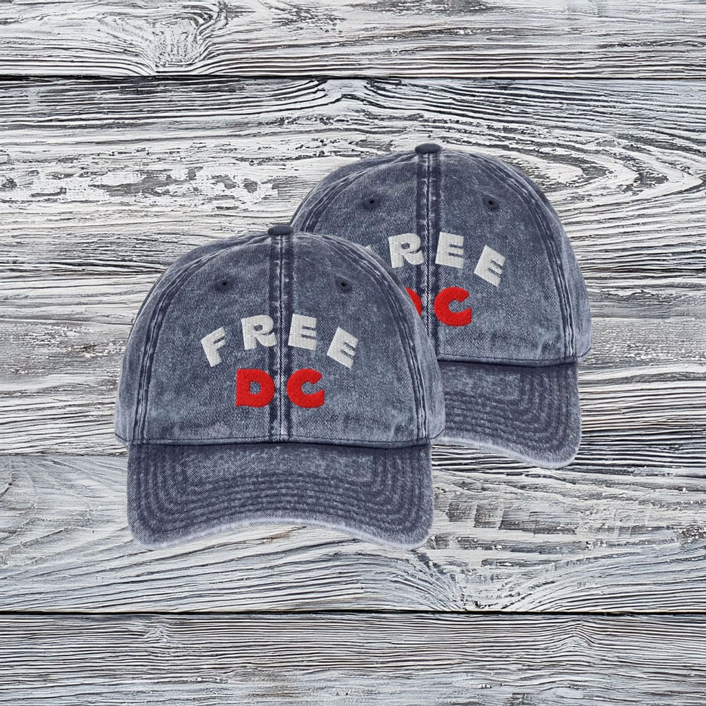 Embroidered FREE DC Hat
