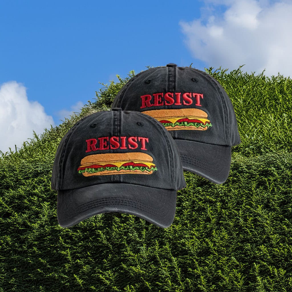 Free DC Protest Sandwich Thrower Hat