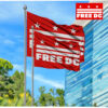Activism & Protest Outdoor Banner, Free DC Equality Flag