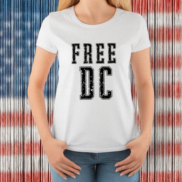 Anti-Trump & Statehood Activism Tee, Comfort Colors® Free DC Protest T-Shirt
