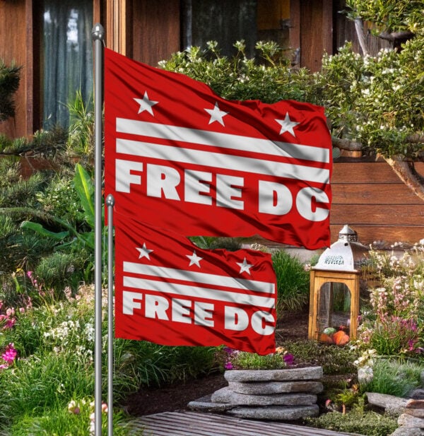 Capitol City Pride, Free DC Statehood Rights Flag