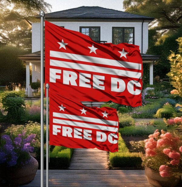 Capitol City Pride, Free DC Statehood Rights Flag