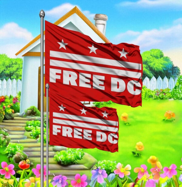 Capitol City Pride, Free DC Statehood Rights Flag