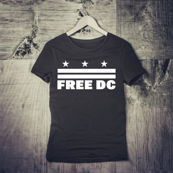 Capitol City Pride Wear, Free DC Political Statement Tee