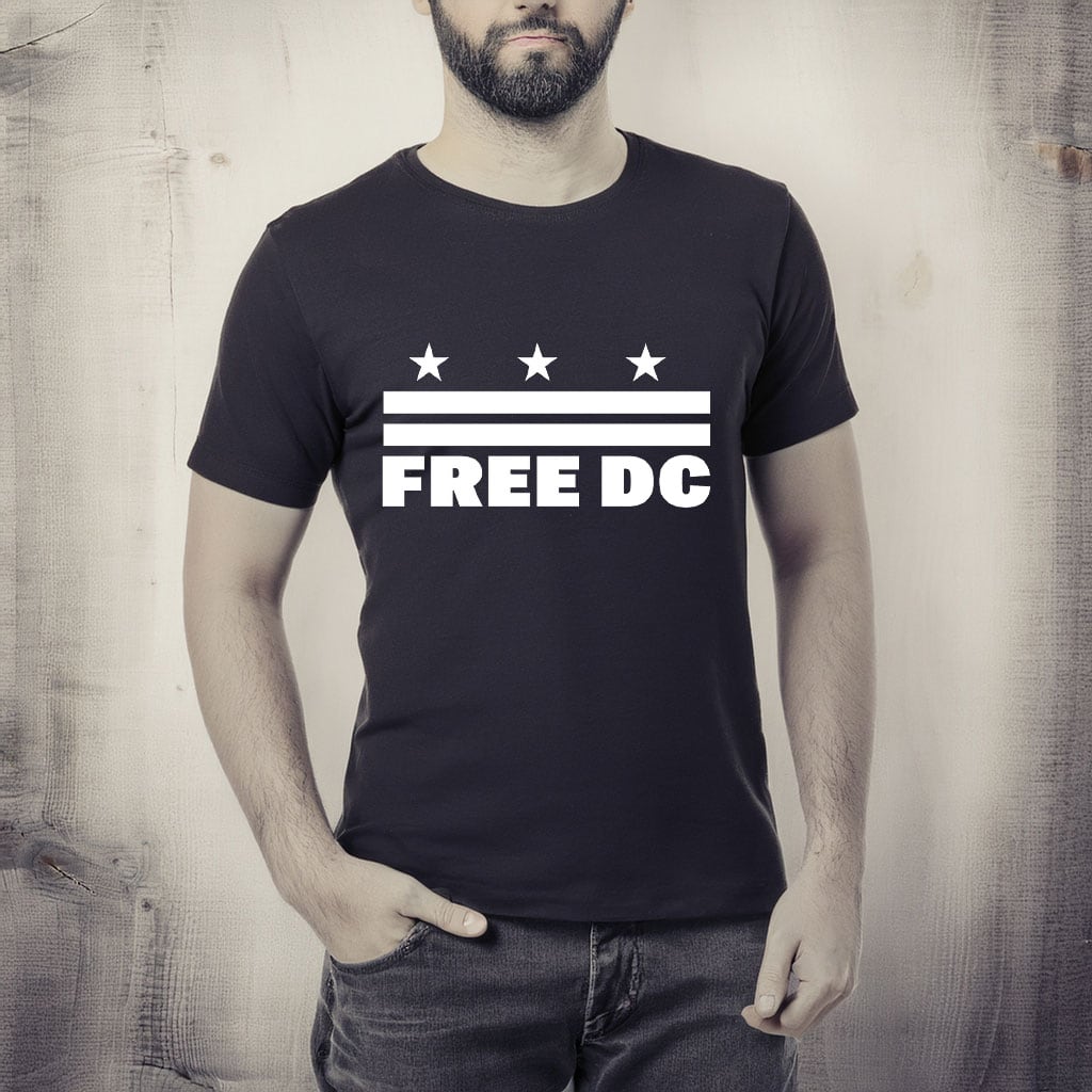 Capitol City Pride Wear, Free DC Political Statement Tee