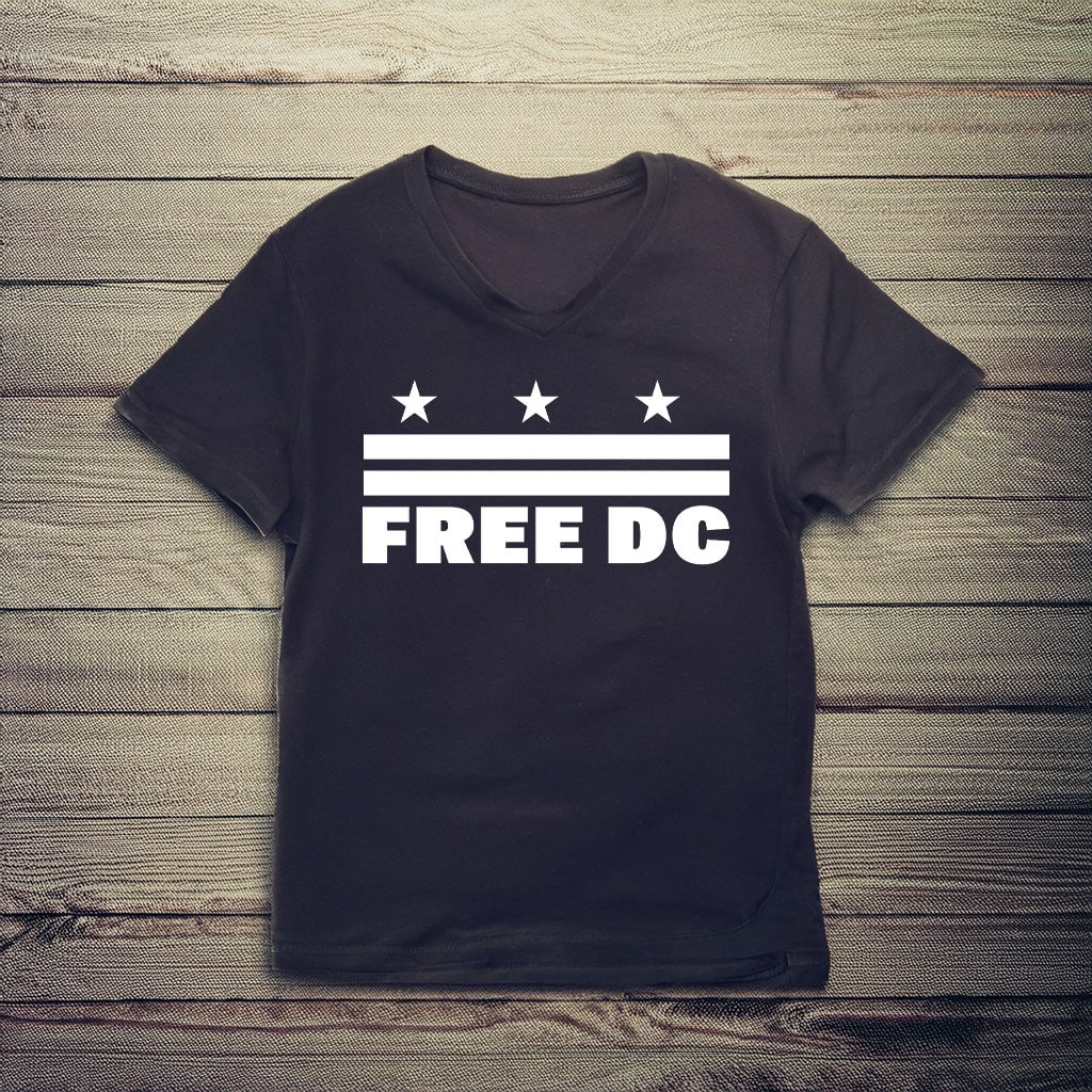 Capitol City Pride Wear, Free DC Political Statement Tee