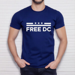 Comfort Colors Free DC T-Shirt – Anti-Fascist Protest Tee, Political Activism Apparel, Resist Shirt