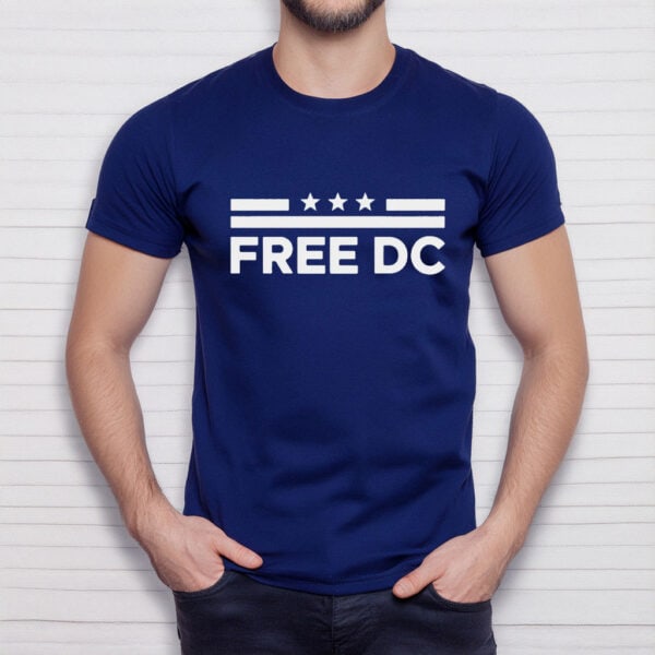 Comfort Colors Free DC T-Shirt – Anti-Fascist Protest Tee, Political Activism Apparel, Resist Shirt
