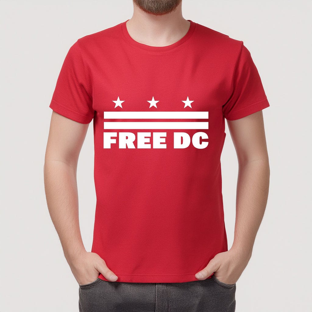 Demand Justice for Washington D.C. - Free DC Movement Tee