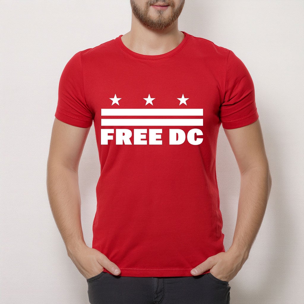 Demand Justice for Washington D.C. - Free DC Movement Tee