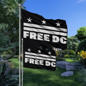 Equality and Representation Banner, Free DC Protest Flag