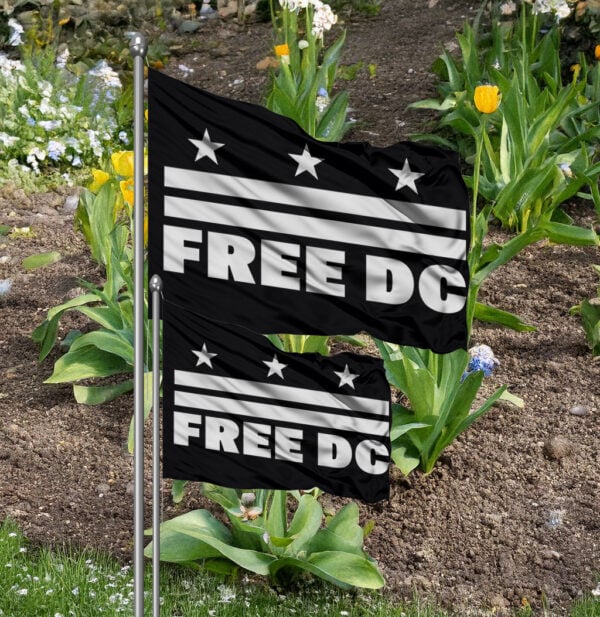 Equality and Representation Banner, Free DC Protest Flag