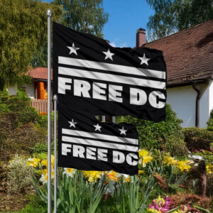 Equality and Representation Banner, Free DC Protest Flag