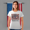 Free D.C. T-Shirt – Washington D.C. Statehood Tee, Psychedelic Eye Political Protest Shirt