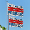 Free DC Flag – Anti-Trump Washington DC Statehood Flag