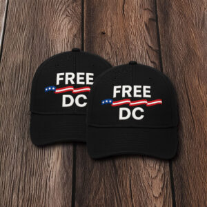 Free DC Patriotic Ribbon Embroidered Hat